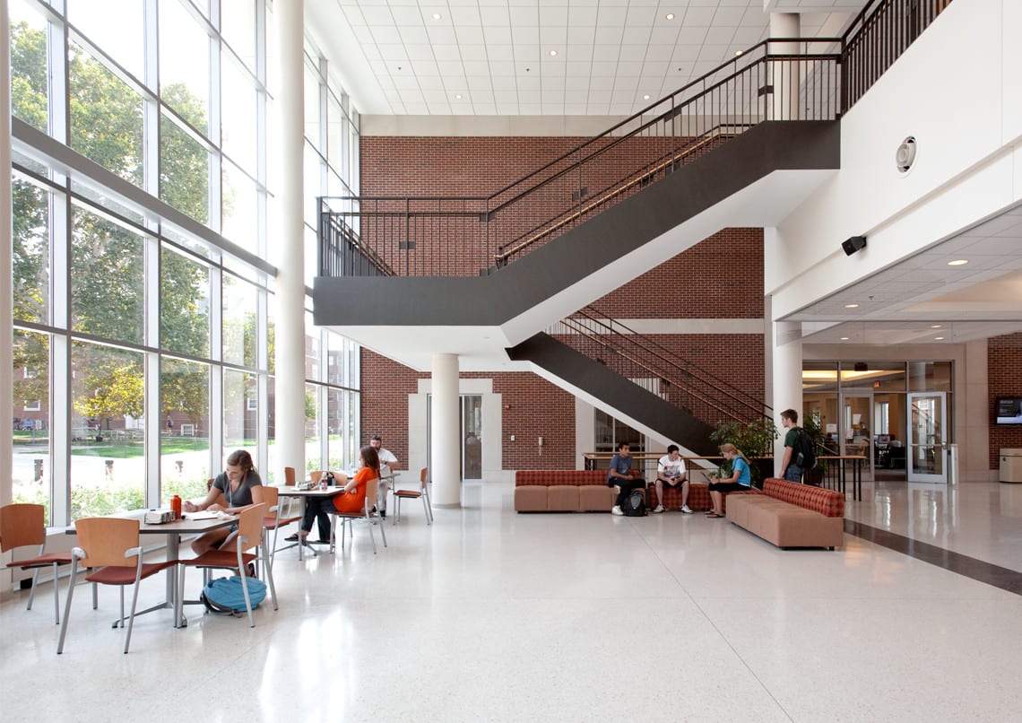 Ikenberry Commons_staircase