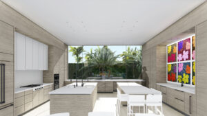 Palm Springs Residence_rendering kitchen